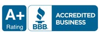 BBB Accredited A plus rating
